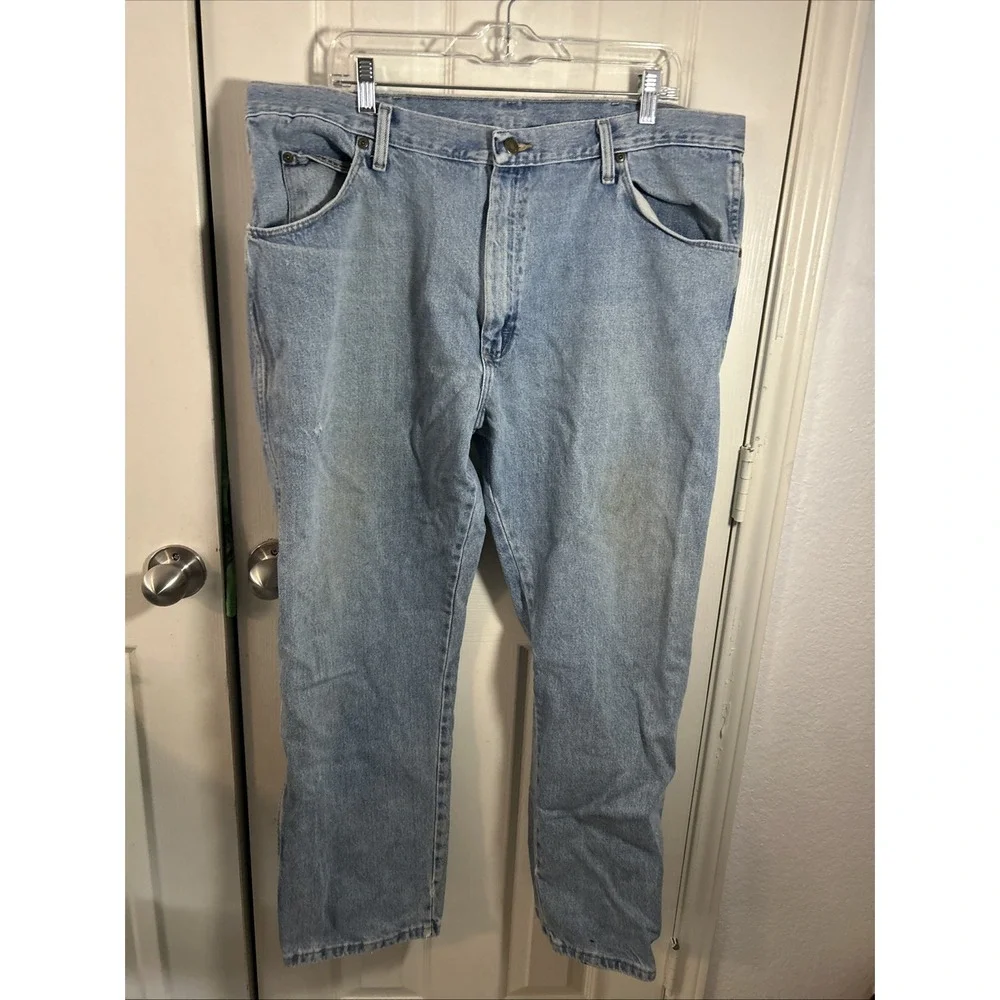 Vintage Wrangler Jeans Mens 40x30 Blue Regular Fit 100% Cotton